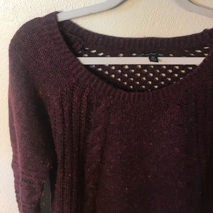 American Eagle Maroon Sweater